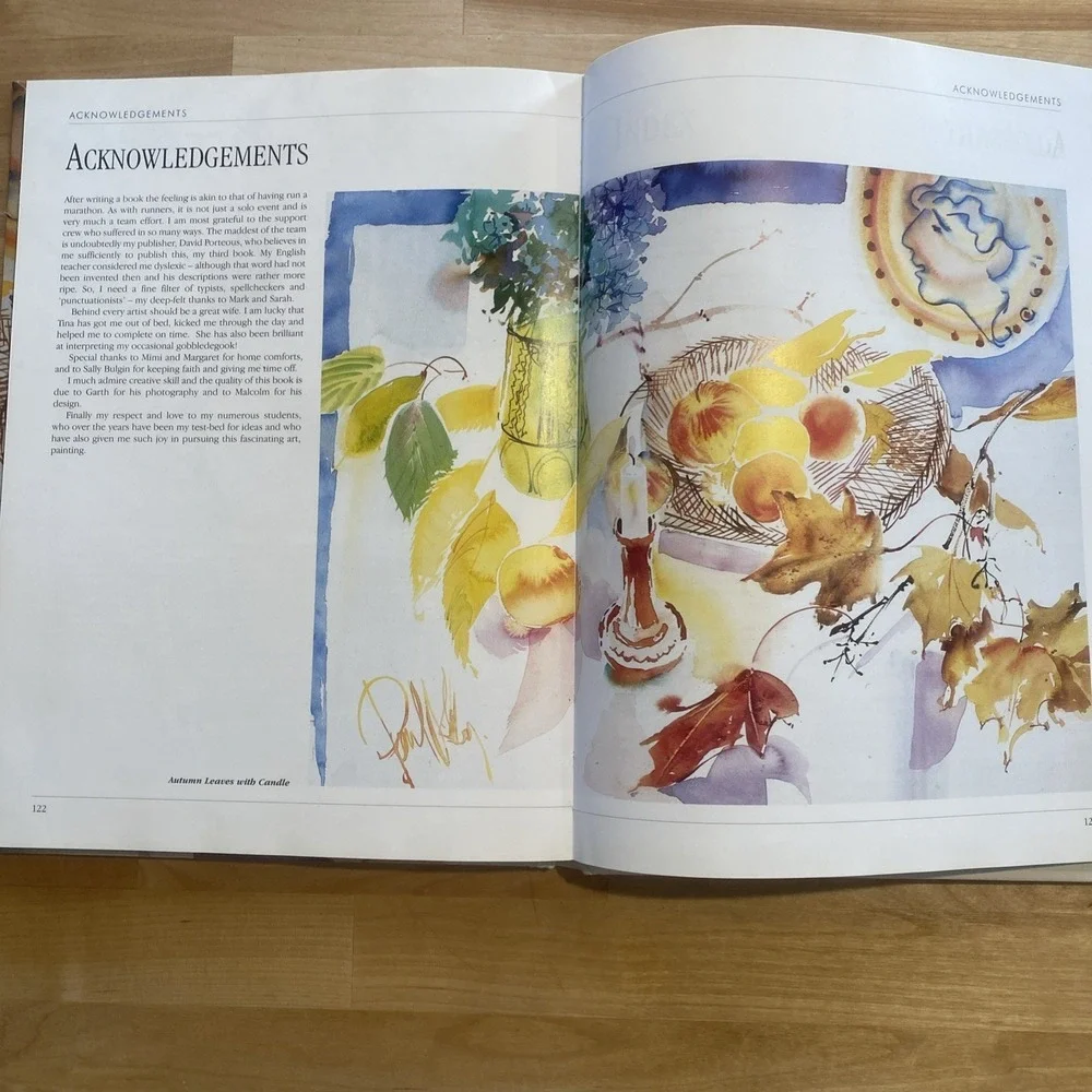 Paul Riley's Watercolour Workshop by Riley, Paul‎ 2001 Hardcover Book Watercolor